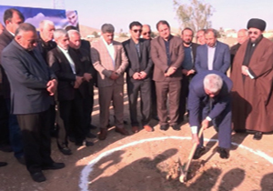 آغاز عملیات ساخت حسینیه سرباز ولایت در لارستان