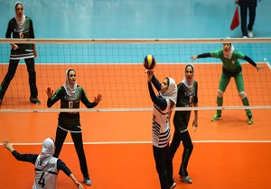 اولین پیروزی بانوان والیبالیست قم در لیگ برتر