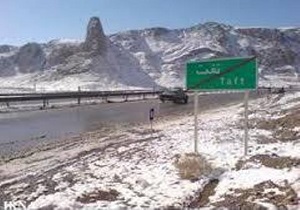 بارش رحمت الهی در کویر تشنه یزد