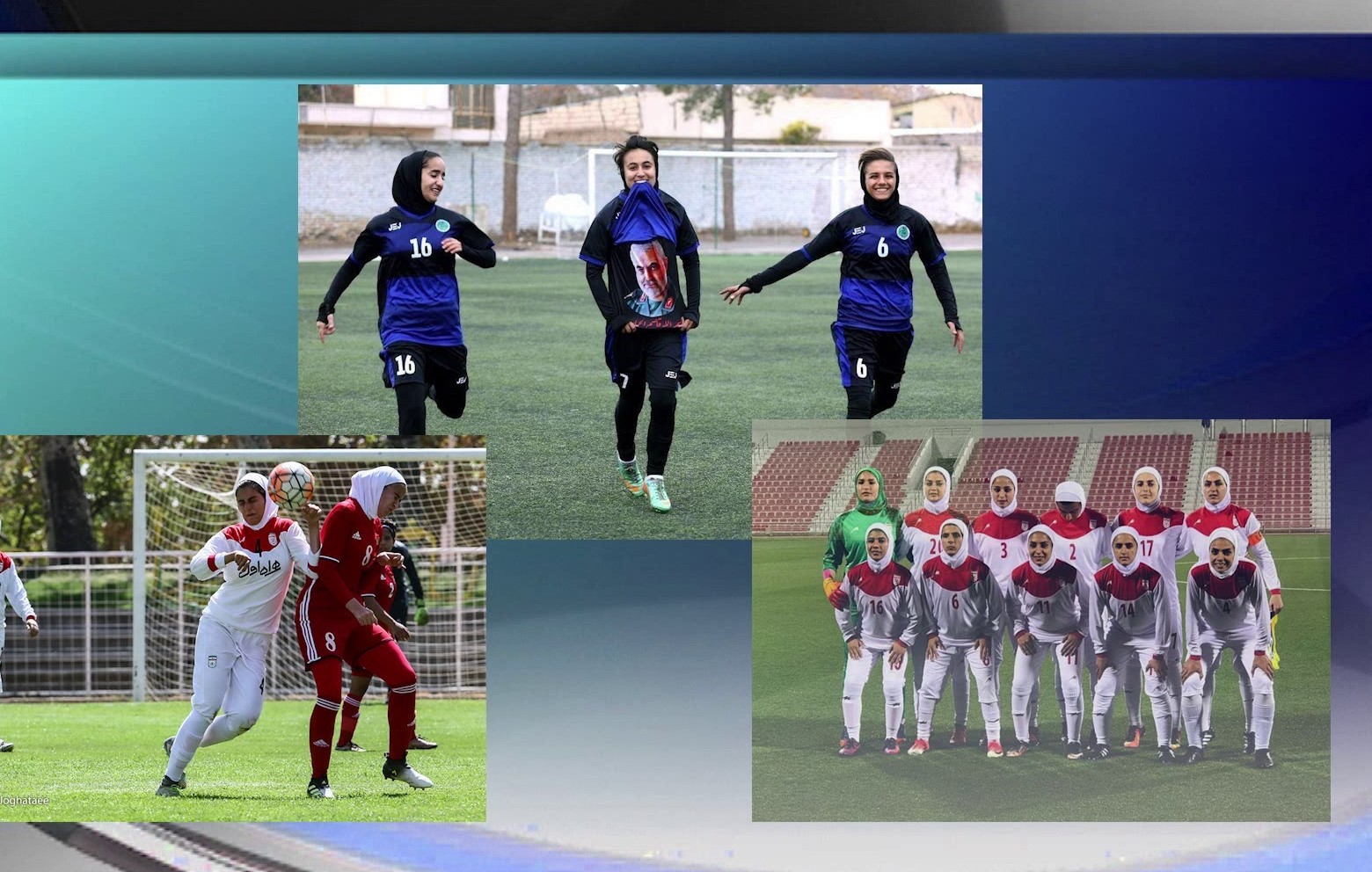 ابراز ارادت فوتبالی بازیکن زنجانی به سردار سلیمانی