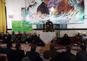 مراسم گرامیداشت سردار دل‌ها در «آقبلاغ سفلی» + فیلم