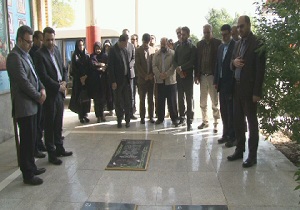 حضور اهالی رسانه در گلزار شهدا