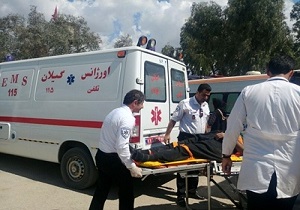شش مصدوم بر اثر واژگونی مینی بوس در یزد