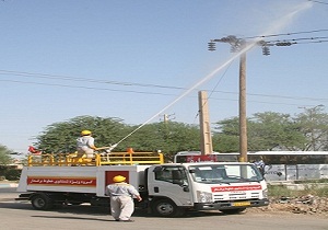 خریداری ۳۰ دستگاه خودروی مقره شوی خطوط برق خوزستان