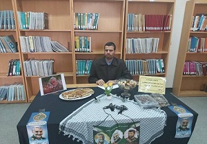 بخش نابینایان و کم بینایان اهواز سیاه پوش شهادت سپهبد سلیمانی