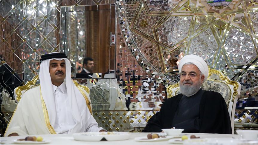 رئیس جمهور با امیر قطر وارد مذاکرات خصوصی شد