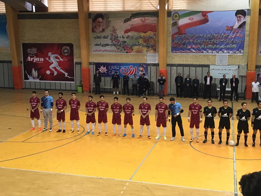 بقا ارژن در لیگ برتر فوتسال