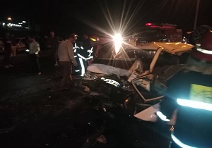 حادثه در محور میامی به سبزوار جان یک نفر را گرفت