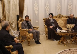 آیت‌الله سعیدی از خانواده یکی از شهدای سانحه سقوط هواپیما دلجویی کرد