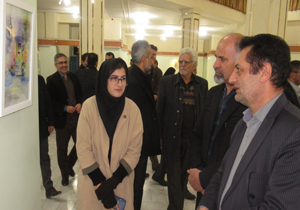 گشایش نمایشگاه نقاشی در شهرکرد
