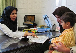 بهره مندی ۱۸۵ قمی از خدمات گفتار درمانی هلال احمر