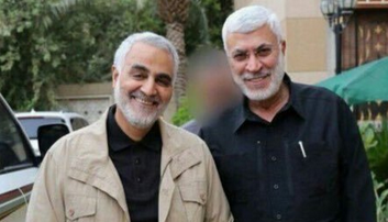 لحظاتی از بازدید شهید سلیمانی و ابومهدی المهندس از پروژه‌های حرم سید الشهدا(ع)