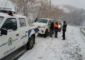 تردد در کلیه محور‌ها و گردنه‌های سردشت بدون زنجیرچرخ ممکن نیست