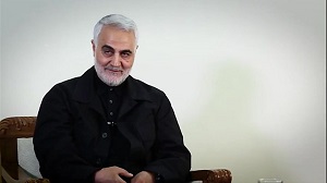 تصویر جدید از مزار شهید حاج قاسم سلیمانی