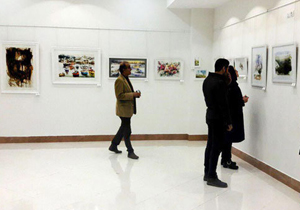 افتتاح نمایشگاه خلوت پر هیاهو در شهرکرد