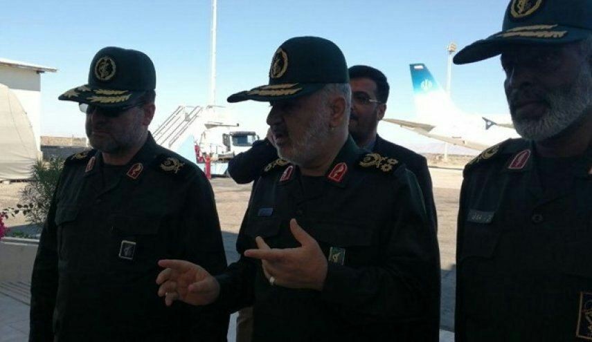 سردار سلامی  وارد چابهار شد