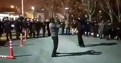 سوگواری دانشجو‌یان دانشگاه تبریز برای جانباختگان هواپیمای اوکراینی