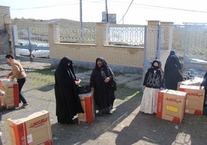 تأمین وسایل گرمایشی برای نیازمندان