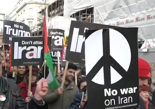 تداوم موج انتقادها ضد اقدام تروریستی آمریکا علیه ایران در انگلیس + فیلم