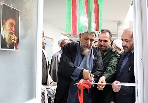 افتتاح دفتر پایگاه مقاومت بسیج دادسرای قزوین