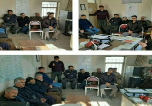 آموزش مبارزه با آفت سن غلات در مرکز خدمات مکریان غربی مهاباد