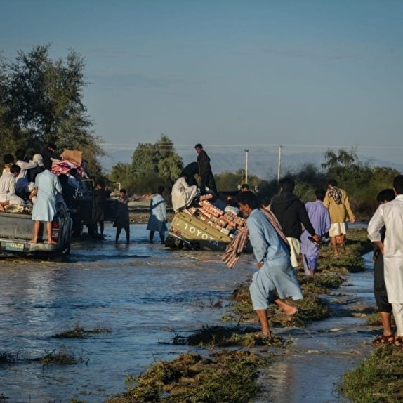مناتطق سیل زده در سیستان و بلوچستان