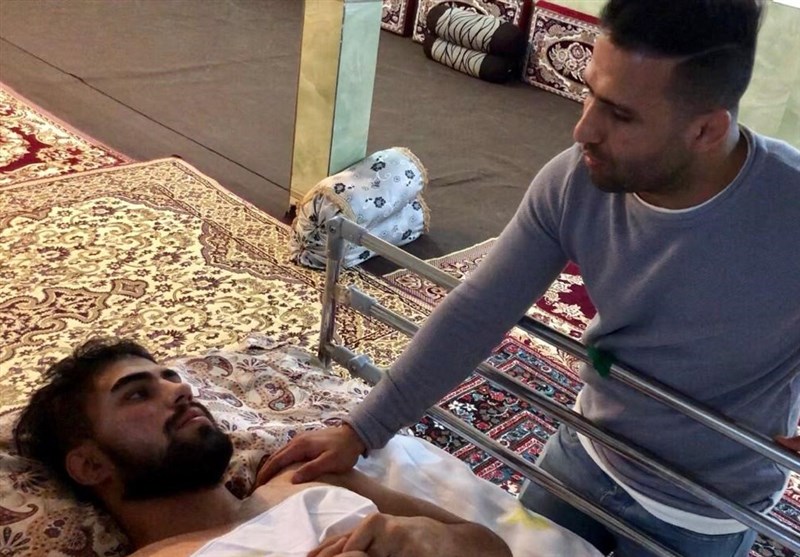 درخواست کشتی گیر ضایعه نخاعی از مسئولان بیمارستان