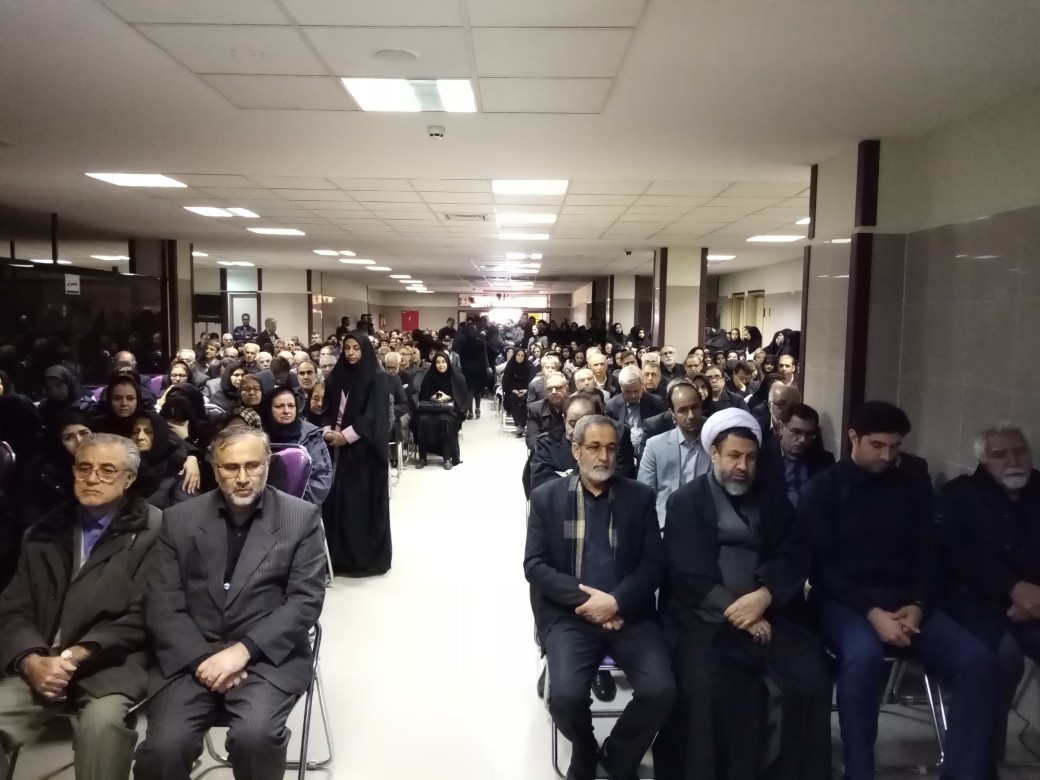 مراسم وداع با دکتر امیرحسین قاسمی جانباخته هواپیمای اوکراینی