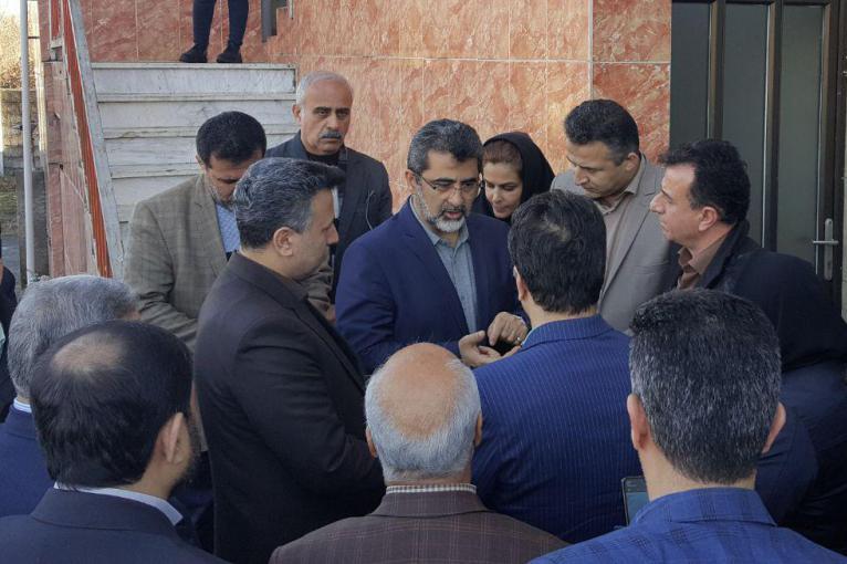 بازدید معاون وزیر کشور از یک واحد تولیدی در املش