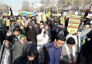 راهپیمایی حمایت از نظام و انقلاب در دامغان