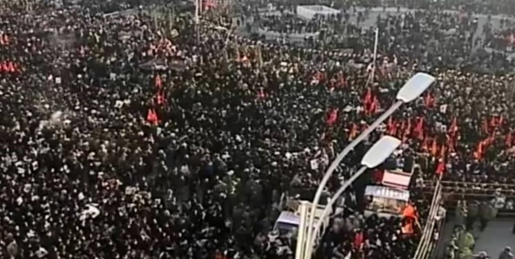 پیام قدردانی مسئولان کرمان از حماسه&zwnj;آفرینی مردم در تشییع پیکر حاج&zwnj;قاسم
