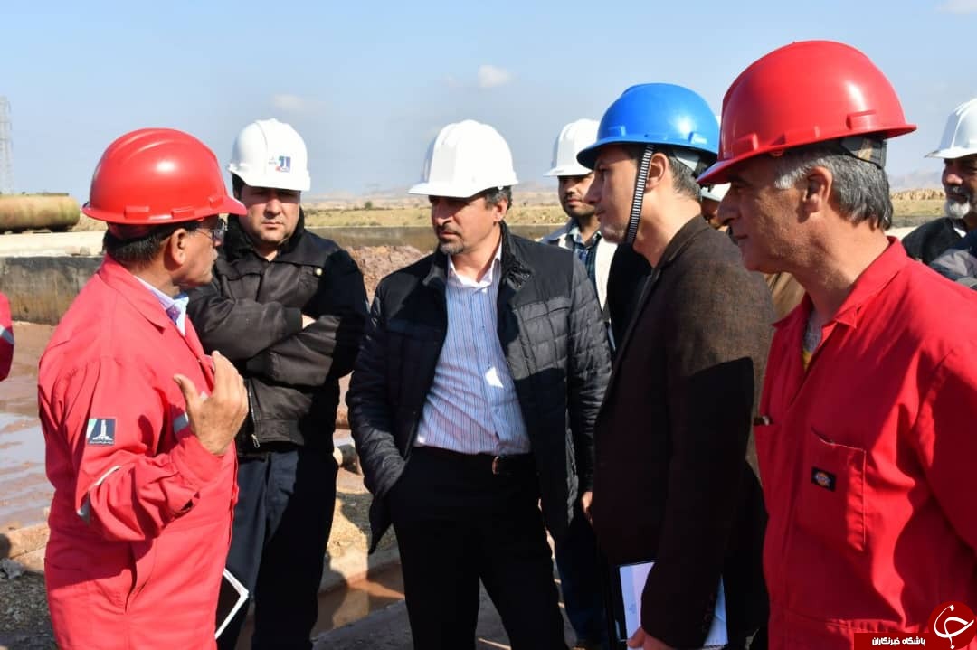 بازدید معاون مدیرکل HSE وزارت نفت از مدیریت پسماند دستگاه حفاری ۹۳ فتح