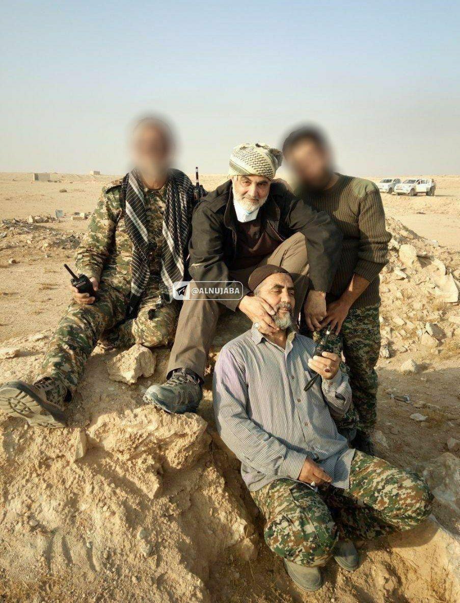 صویری از سپهبدسلیمانی پس از فتح آخرین دژ داعش در &laquo;البوکمال&raquo;