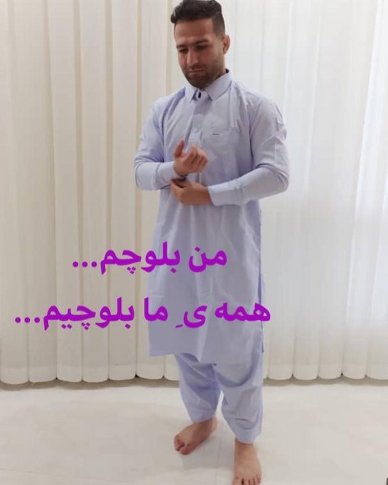 حمایت متفاوت قهرمان کشتی جهان از مردم سیل زده سیستان و بلوچستان+ عکس