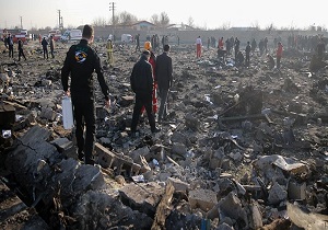 ۶ نفر از شهدای حادثه سقوط هواپیما در قم تشییع می‌شوند