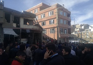 انفجار مهیب در سردشت/ دونفر مصدوم شدند