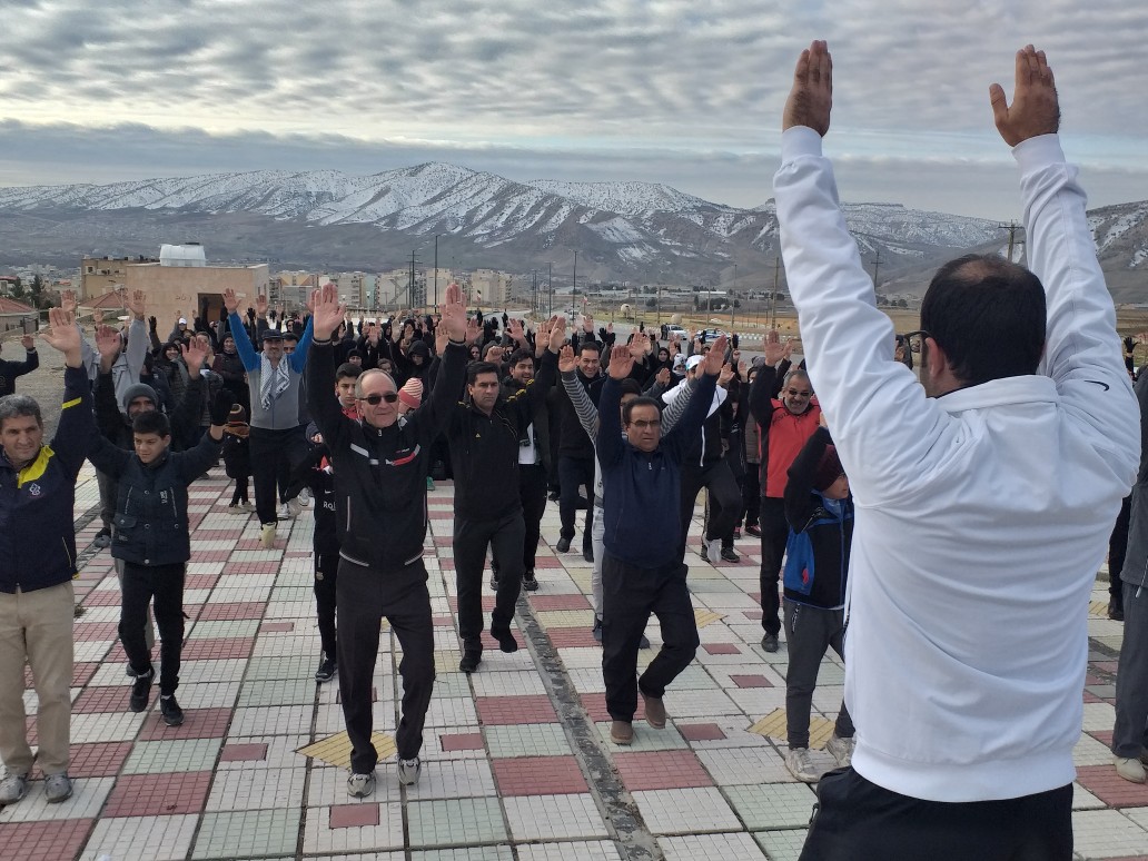 برگزاری پویش پیاده روی در ایلام برگزاری پویش پیاده روی در ایلام