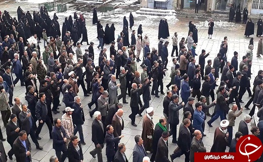 تشییع پیکر شهید سانحه سقوط  هواپیمای اوکراینی در تفت همراه با عکس