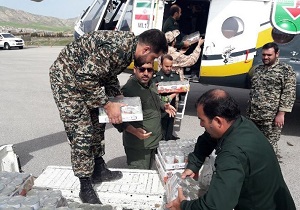سپاه شهرستانی استان به سیل‌زدگان سیستان کمک ارسال می‌کنند