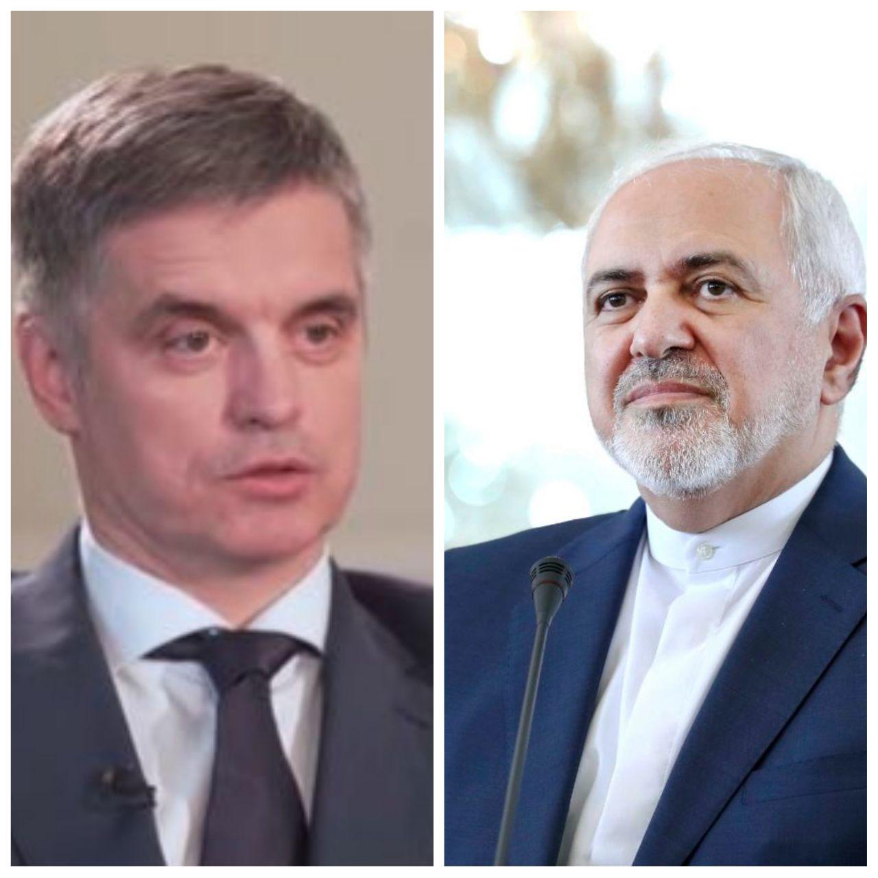 وزیر خارجه اوکراین با ظریف گفت&zwnj;وگو کرد / آمادگی ایران برای انتقال اجساد شهروندان اوکراینی