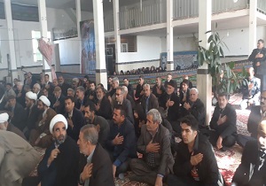 مراسم یادواره شهدای روستای «عبدالملکی» در نهاوند + فیلم
