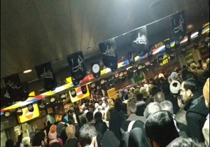فریاد یک صدای مردم انقلابی در متروی تهران + فیلم
