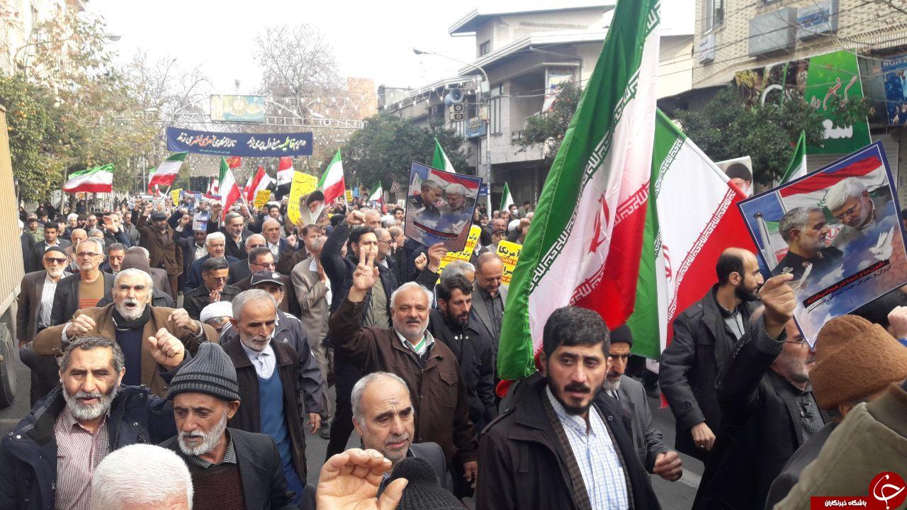 برگزاری راهپیمایی اقتدار و صلابت جمهوری اسلامی در دیار علویان + تصاویر