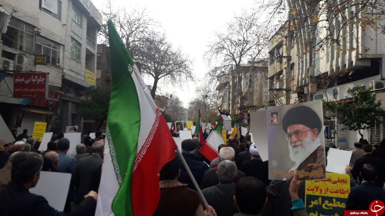 برگزاری راهپیمایی اقتدار و صلابت جمهوری اسلامی در دیار علویان + تصاویر