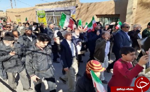راهپیمایی حمایت از اقتدار نظام در استان سمنان +تصاویر