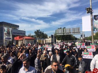 نمایی از حضور میلیونی مردم سراسر کشور در حمایت از آرمان های انقلاب و تکریم جانباختگان سقوط هواپیمای اوکراینی