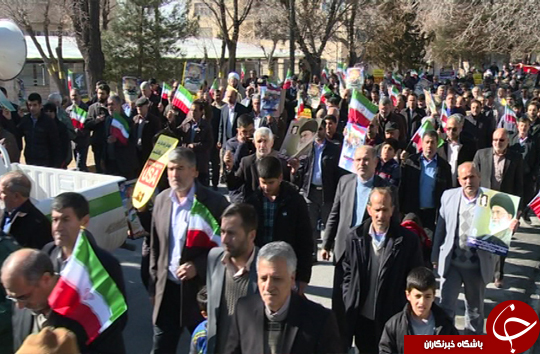 تصاویر راهپیمایی حمایت از اقتدار و صلابت نظام مقدس جمهوری اسلامی ایران
