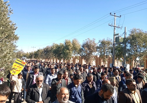 نمایی از حضور میلیونی مردم سراسر کشور در حمایت از آرمان های انقلاب و تکریم جانباختگان سقوط هواپیمای اوکراینی