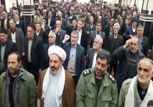 حمایت مردم ولایتمدار «چهاربرج» از مجاهدت مقتدرانه سپاه پاسداران + فیلم