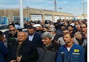 راهپیمایی مردم آبادان و خرمشهر در حمایت از اقتدار و صلابت نظام